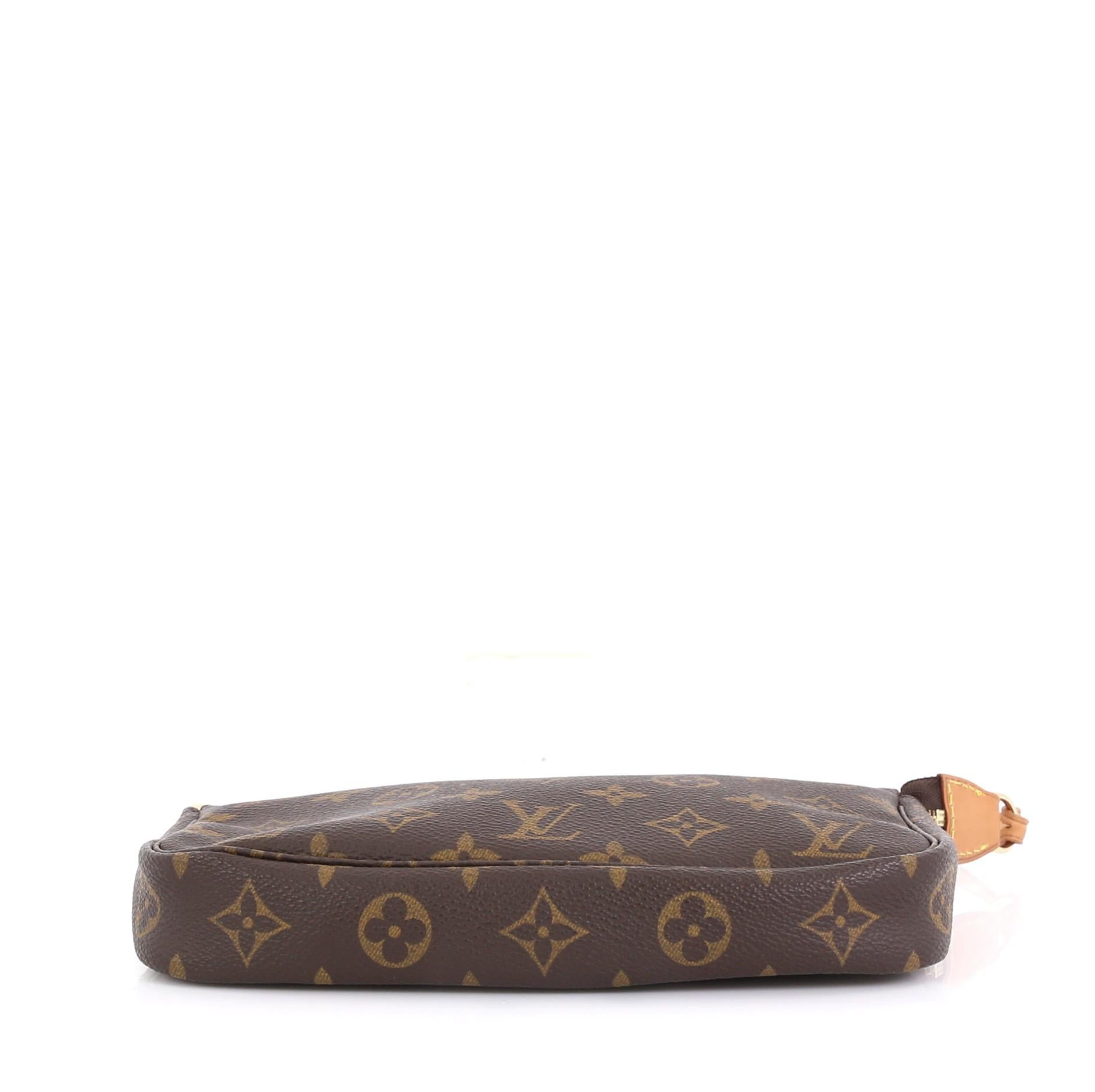 Louis Vuitton Pochette Accessoires Monogram Canvas In Good Condition In NY, NY