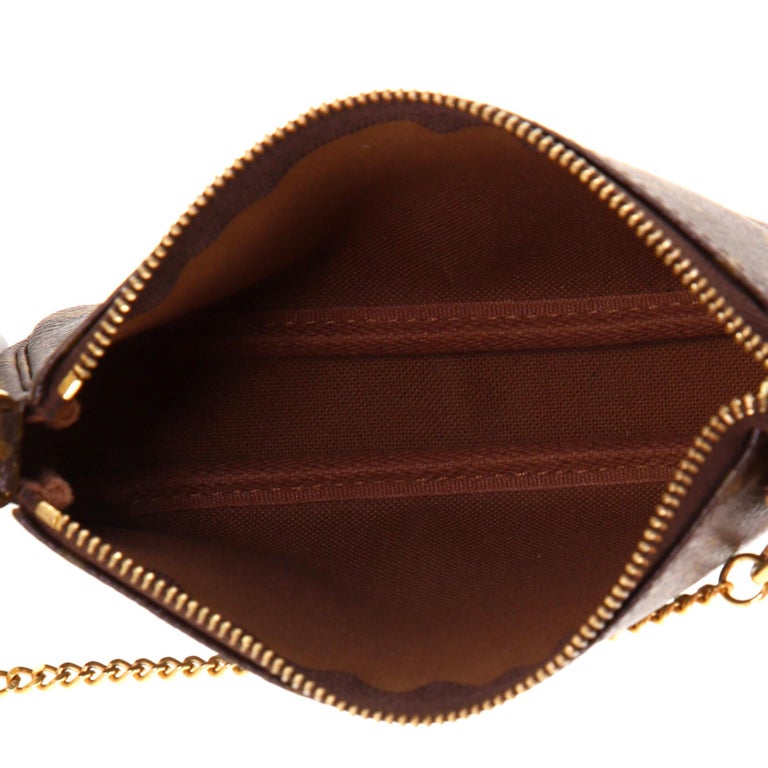 Louis Vuitton Pochette Accessoires Monogram Canvas Mini at 1stDibs