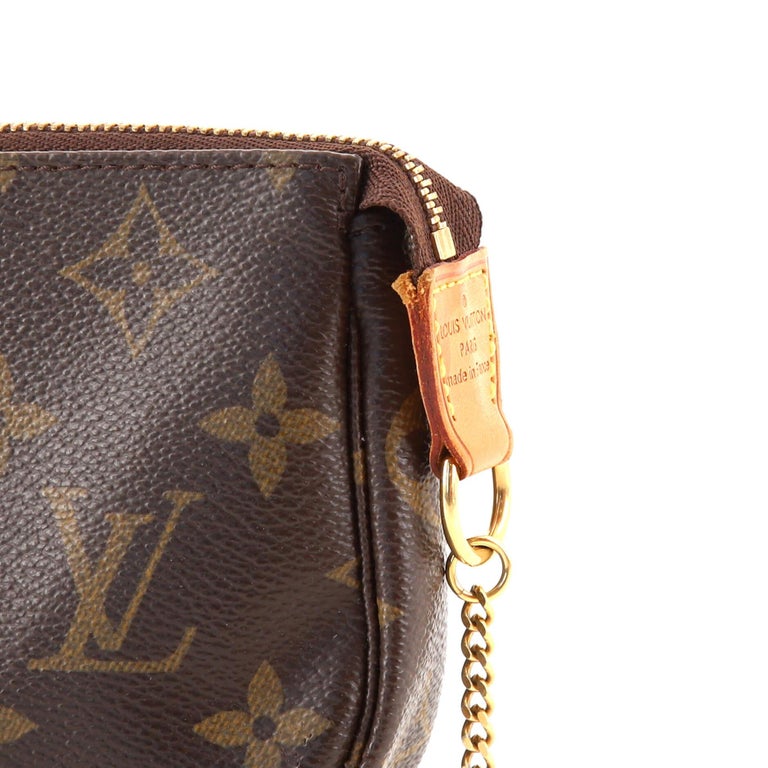 Louis Vuitton Pochette Accessoires Monogram Canvas Mini at 1stDibs