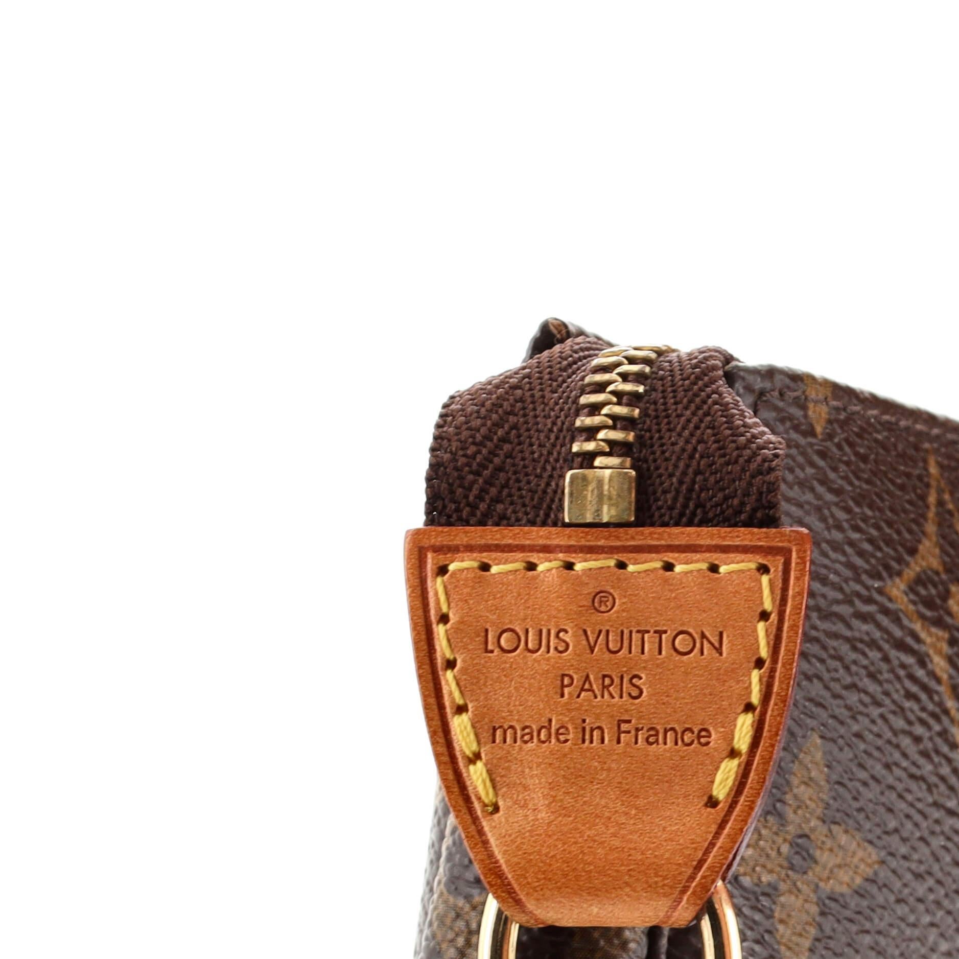 Louis Vuitton Pochette Accessoires Monogram Canvas Mini 2