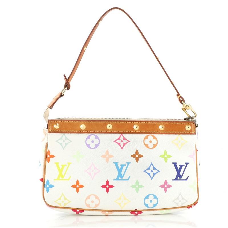 Women's or Men's Louis Vuitton Pochette Accessoires Monogram Multicolor