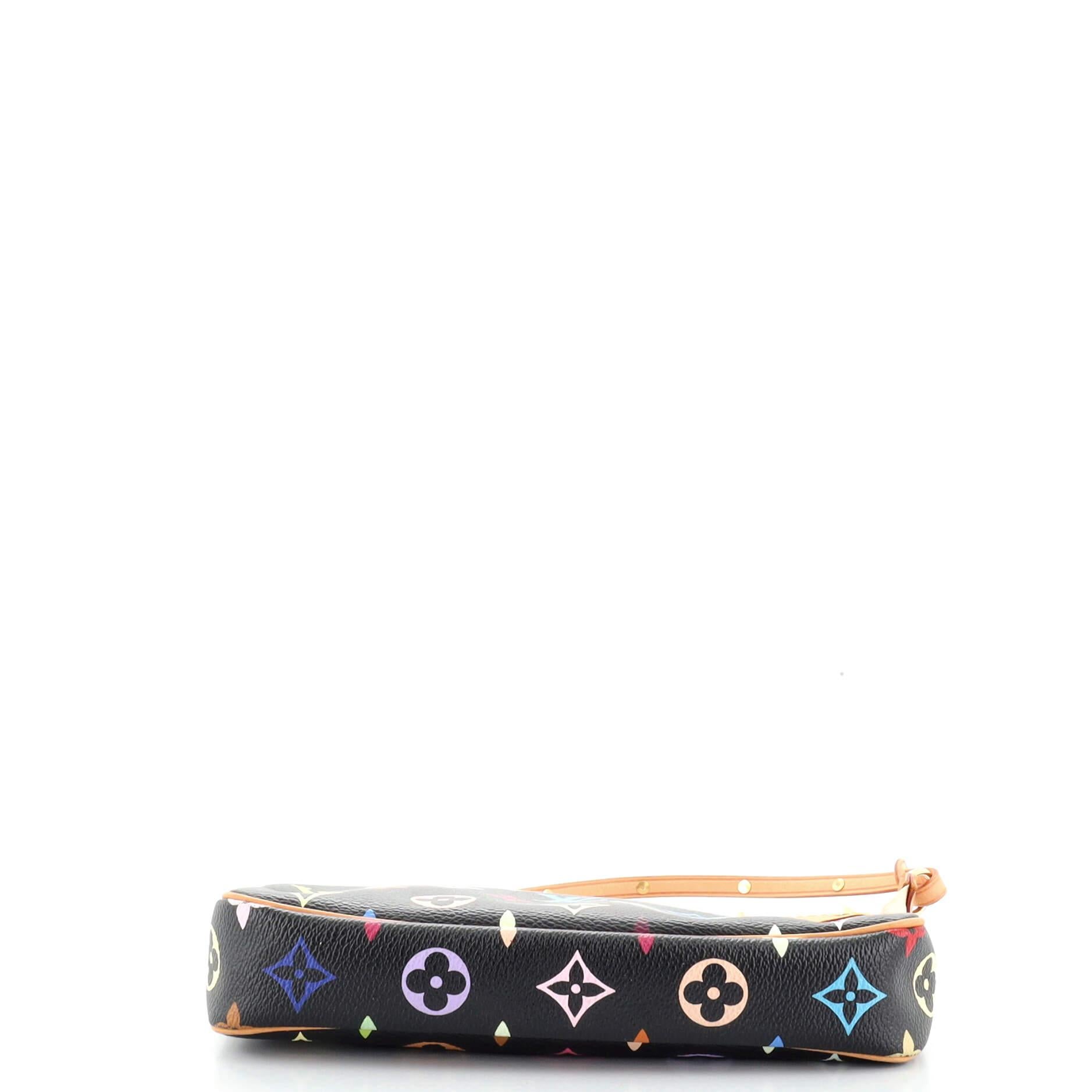 Louis Vuitton Pochette Accessoires Monogram Multicolor In Good Condition In NY, NY