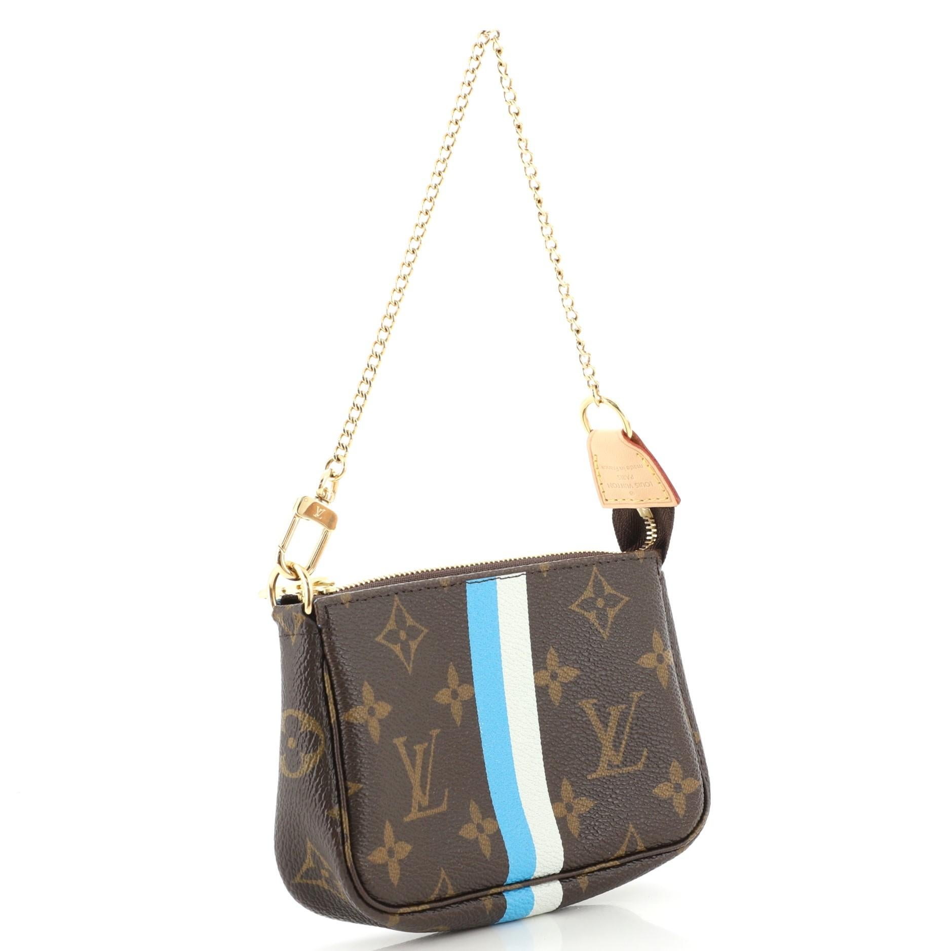 Mini pochette accessoires my lv heritage online