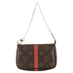 Used Louis Vuitton Pochette Accessoires My LV Heritage Monogram Canvas Mini