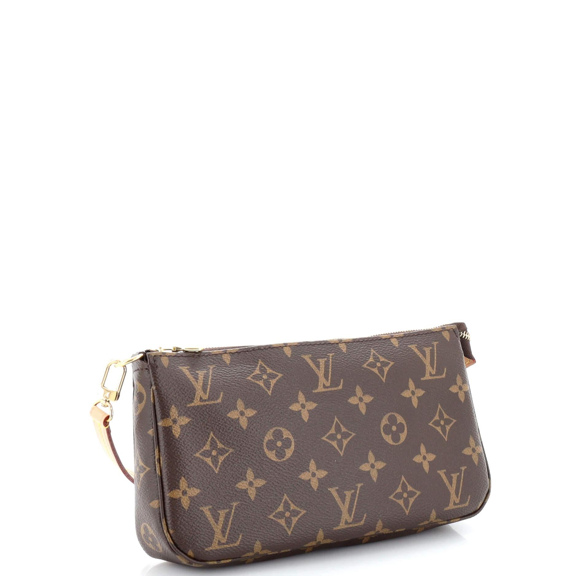 Louis Vuitton Monogram Pochette Lagoon Sunglasses Holder w/ Wristlet Strap  For Sale at 1stDibs