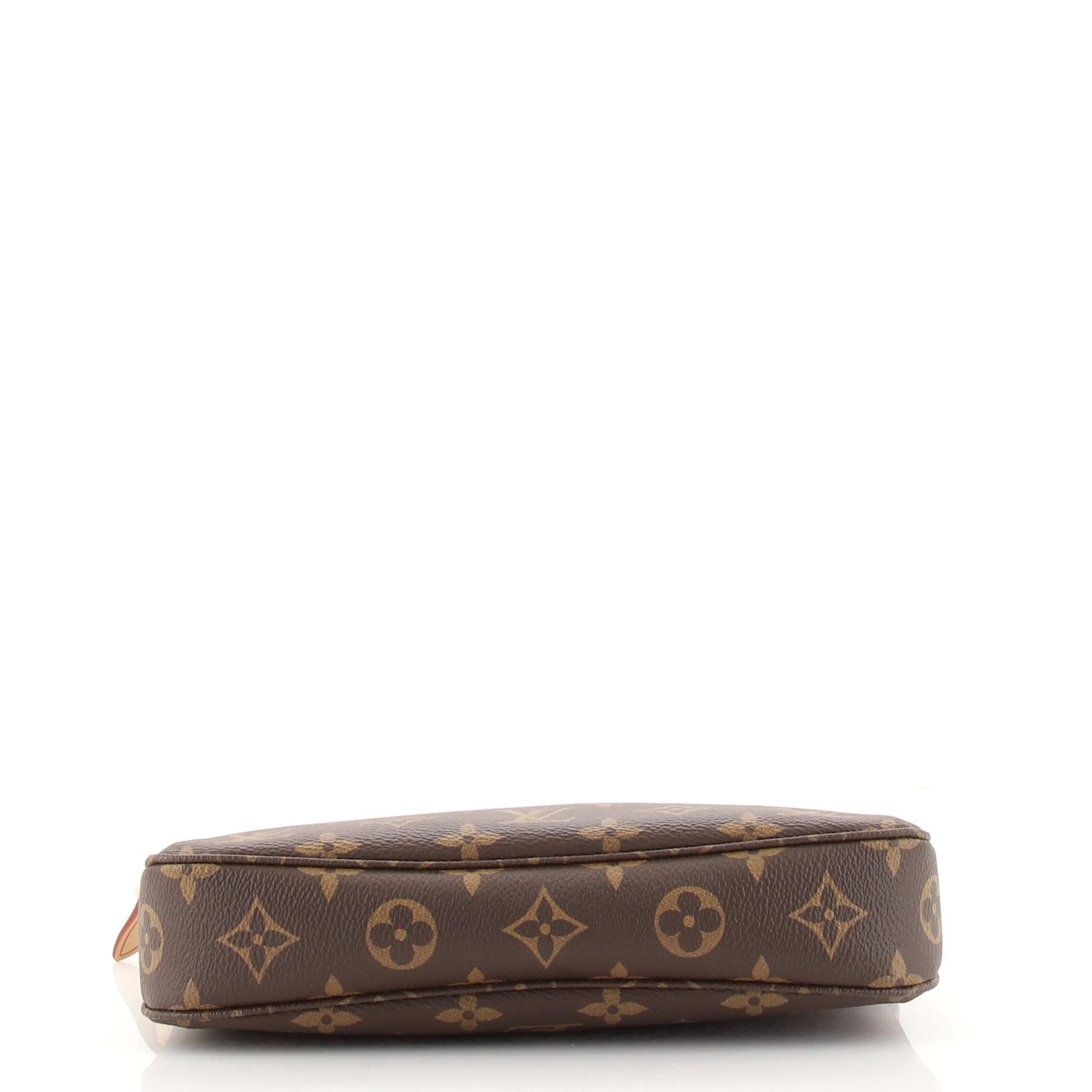 Louis Vuitton Louis Vuitton Pochette Accessoires NM Monogramm Segeltuch für Damen oder Herren