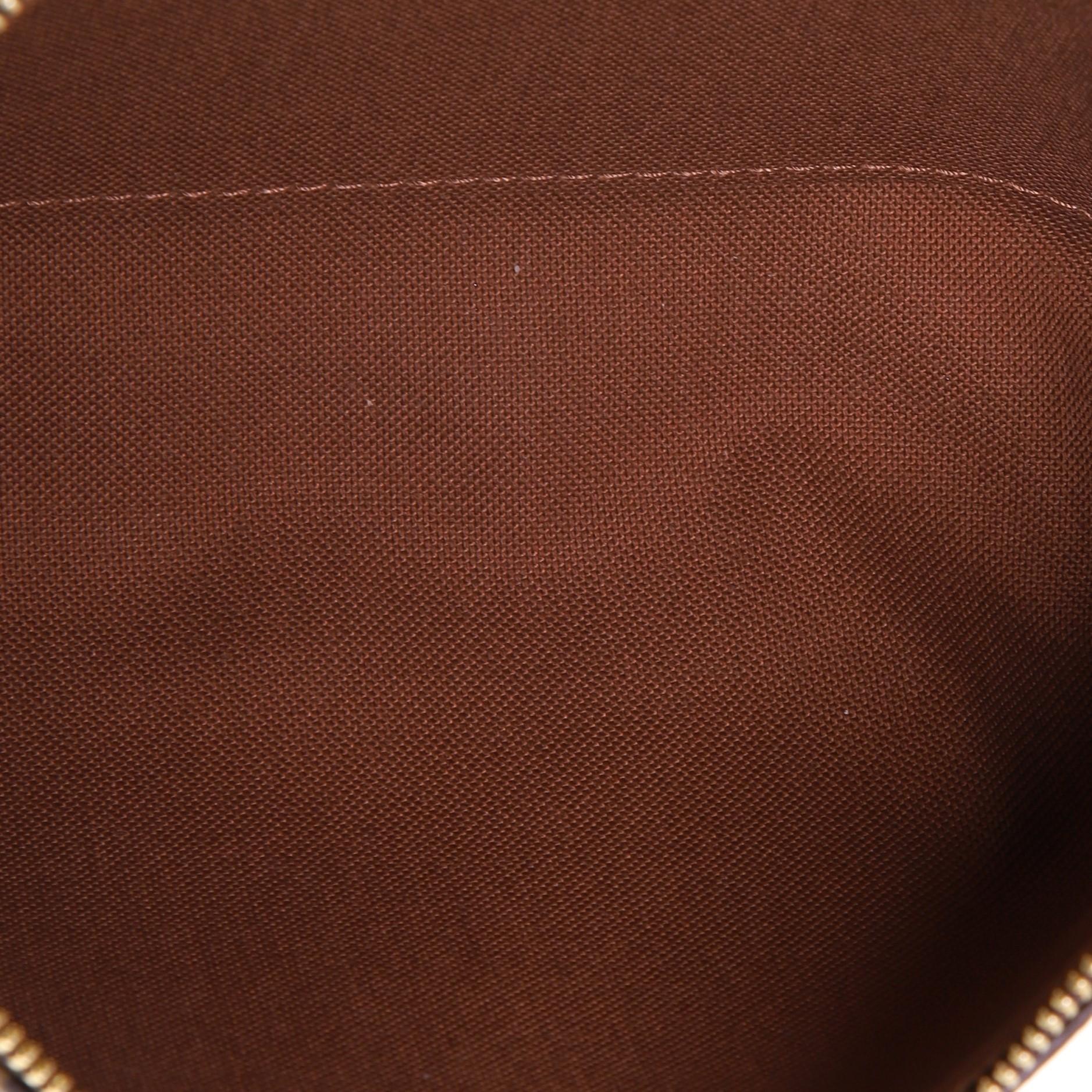Louis Vuitton Louis Vuitton Pochette Accessoires NM Monogramm Segeltuch 1