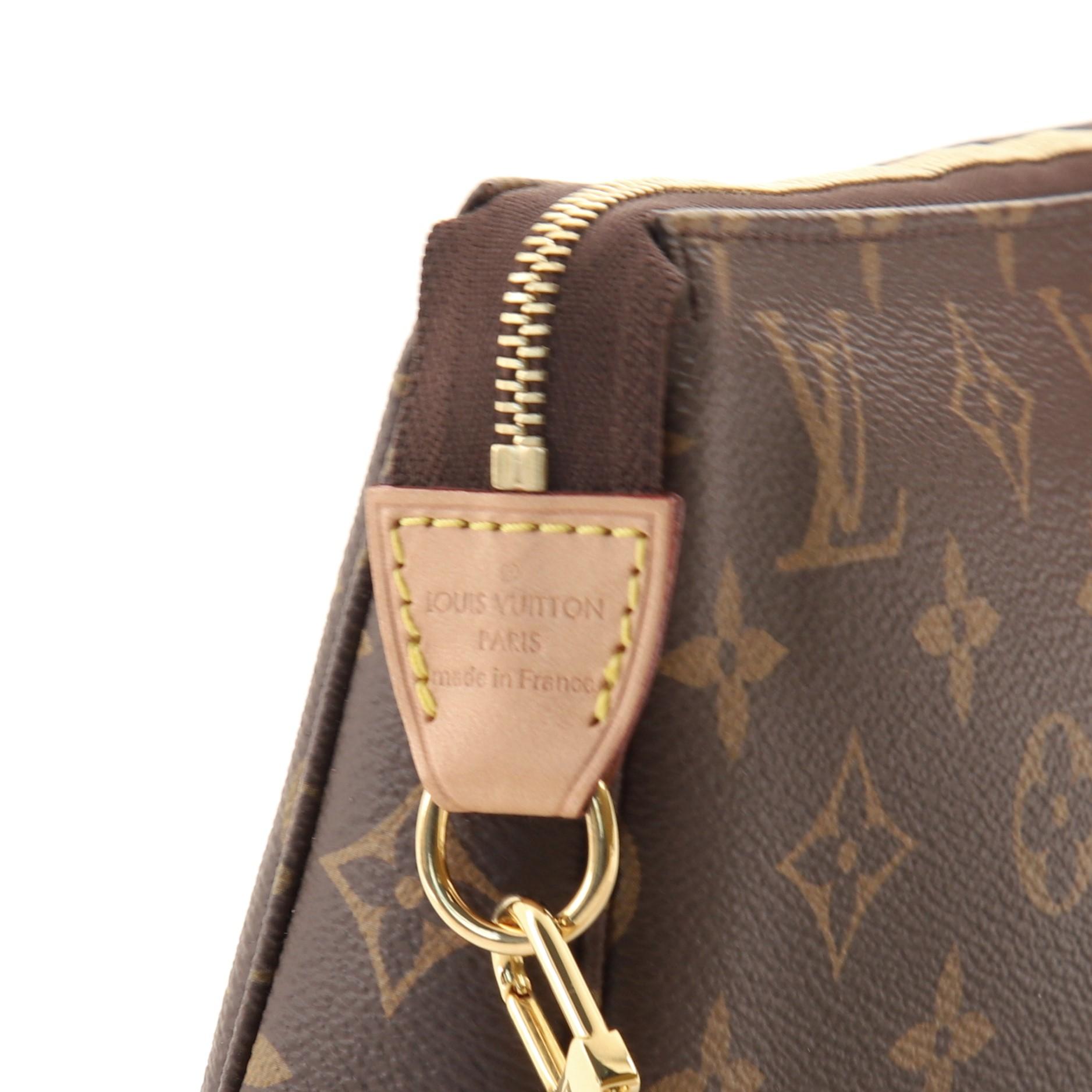 Louis Vuitton Louis Vuitton Pochette Accessoires NM Monogramm Segeltuch 2