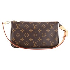 Louis Vuitton Monogram Boulogne Zip Hobo Shoulder Bag 7LVS1210