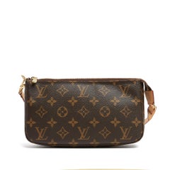 Louis Vuitton Pochette Accessoires NM Monogram LV Canvas Clutch Bag NIB