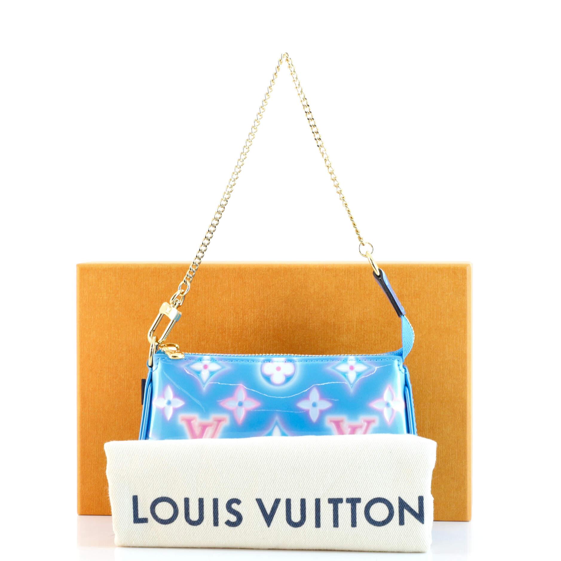 Louis Vuitton Pastel Monogram Canvas Mini Escale Pochette Accessoires Louis  Vuitton | The Luxury Closet