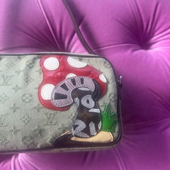 Pochette Louis Vuitton Mini Lin Limited Edition « Mushroom » par Marc Jacobs