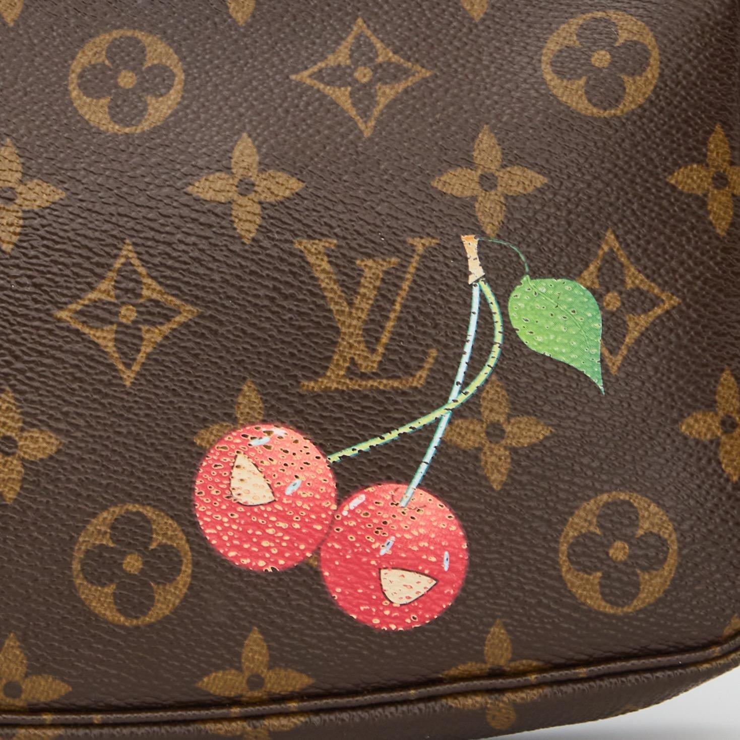 Women's or Men's Louis Vuitton Pochette Accessories Monogram Murakami Cherry (2004)