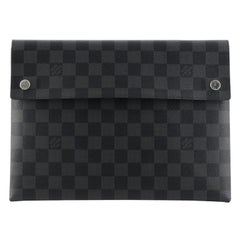 Louis Vuitton Pochette Alpha Triple Damier Graphite