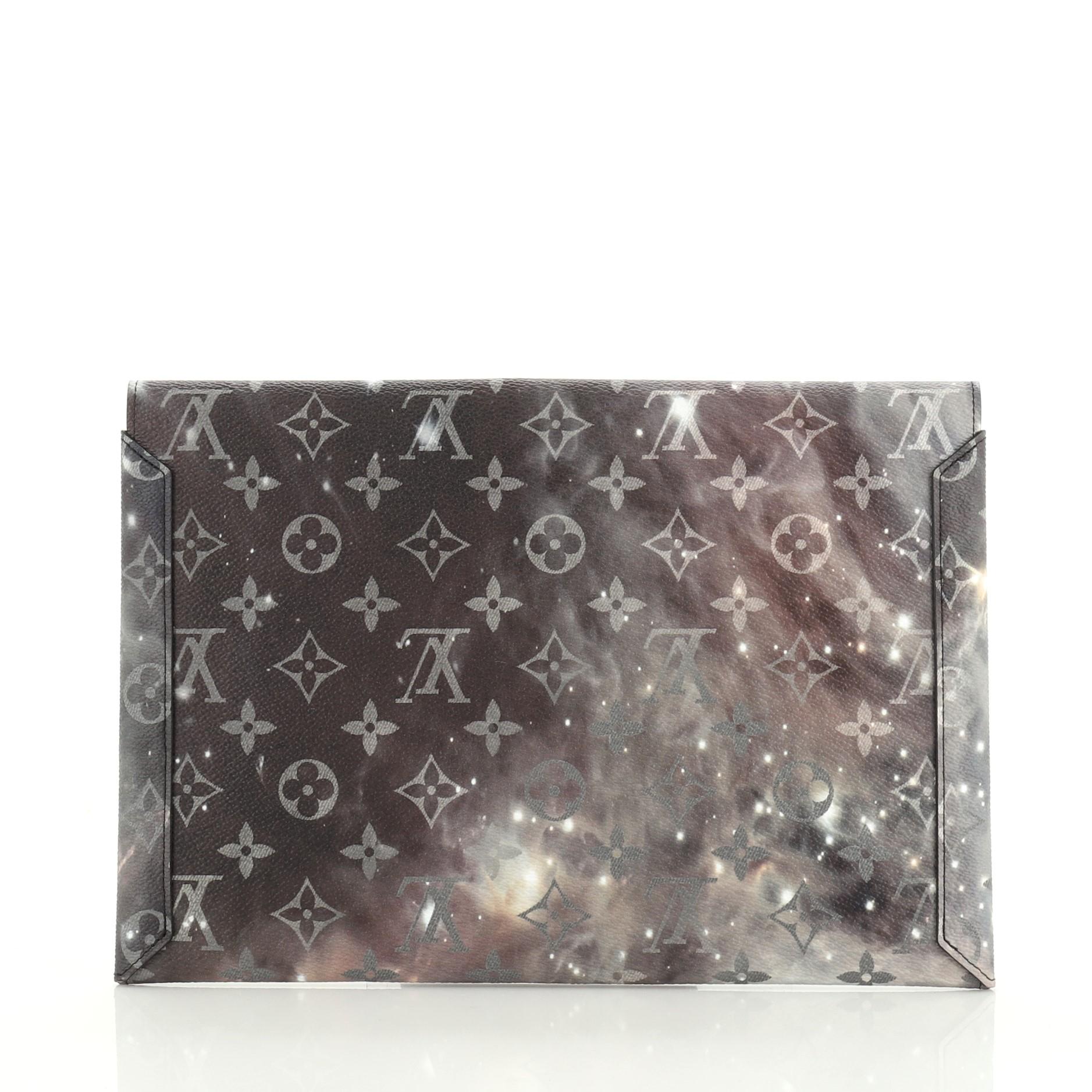 Louis Vuitton Pochette Alpha Triple Limited Edition Monogram Galaxy Canvas In Good Condition In NY, NY
