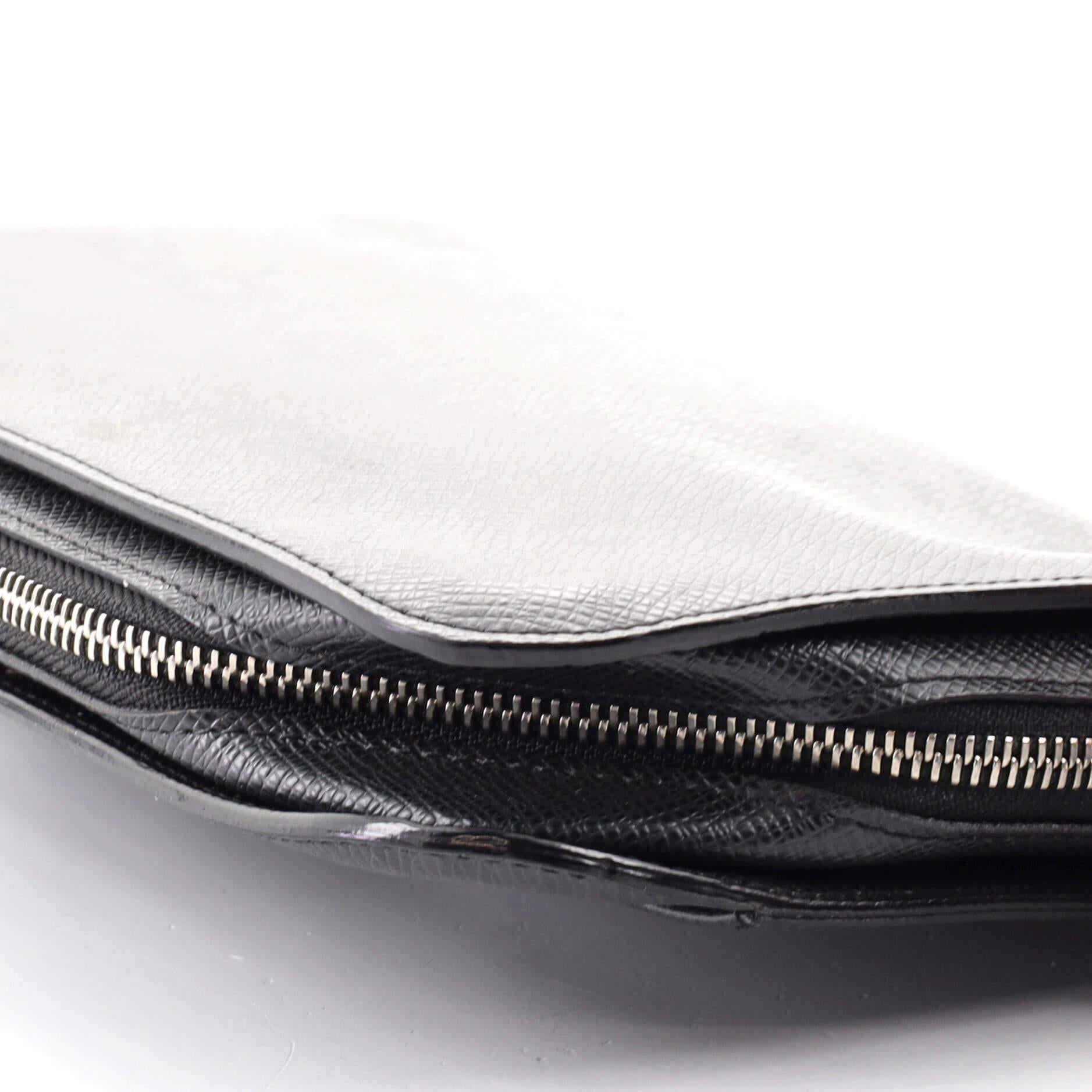 Louis Vuitton Pochette Baikal Clutch Taiga Leather 1