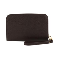 Louis Vuitton Pochette Baikal Clutch Taiga Leather