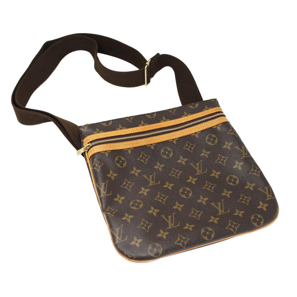 Black Louis Vuitton Pochette Bosphore Monogram Messenger Bag