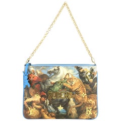 Louis Vuitton Speedy Handbag Limited Edition Jeff Koons Van Gogh Print Ca  at 1stDibs