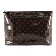 Louis Vuitton Pochette Cosmos Limited Edition Monogram Eclipse Glaze Canvas