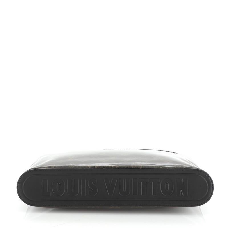 Black Louis Vuitton Pochette Cosmos Limited Edition Monogram Glaze Eclipse Canv