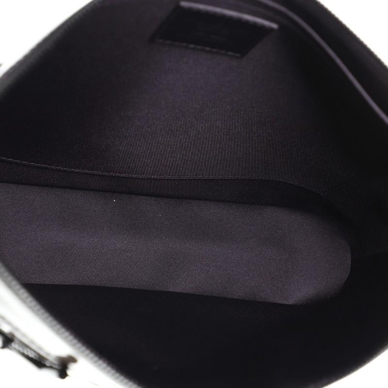 Louis Vuitton Pochette Cosmos Limited Edition Monogram Glaze Eclipse Canv In Good Condition In NY, NY