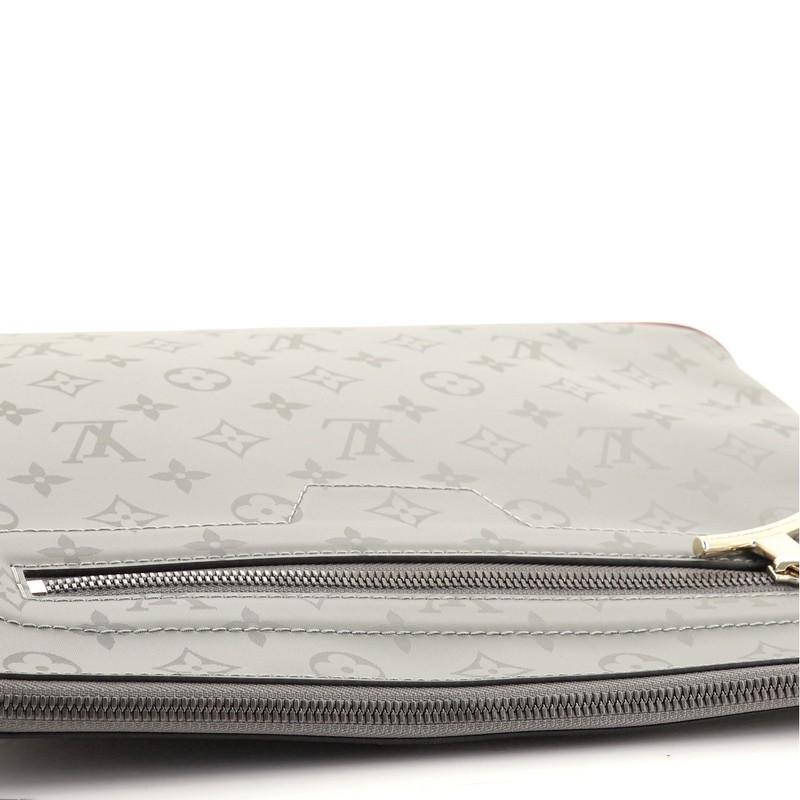 Louis Vuitton Pochette Cosmos Limited Edition Titanium Monogram Canvas In Good Condition In NY, NY