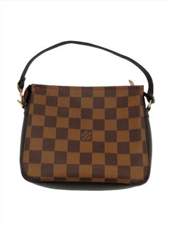 Louis Vuitton Pochette Damier Ebene Shoulder Bag - '90s