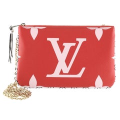 Louis Vuitton Pochette Double Zip Limited Edition Colored Monogram Giant,