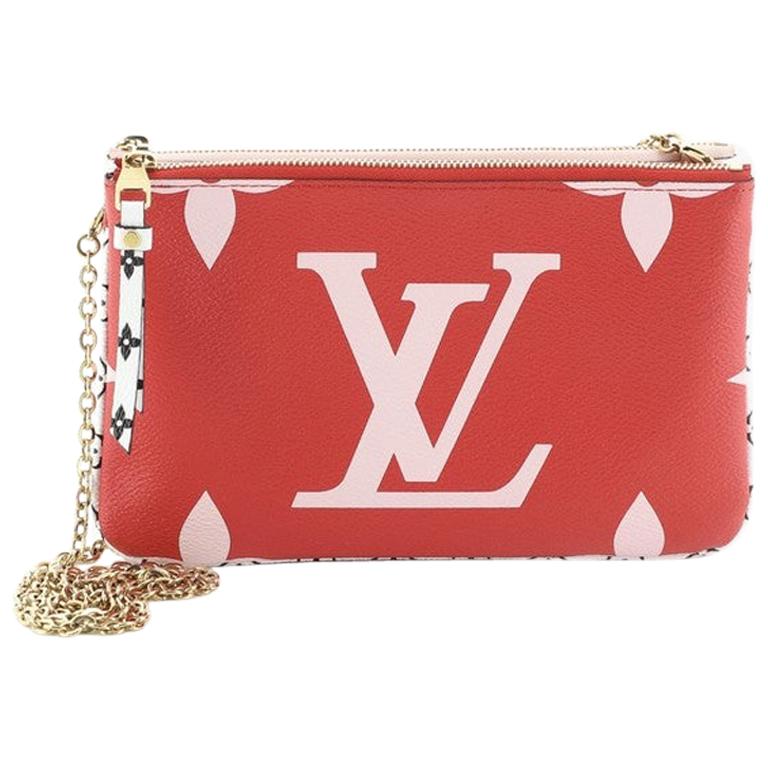 Louis Vuitton Pochette Double Zip Limited Edition Colored Monogram Giant