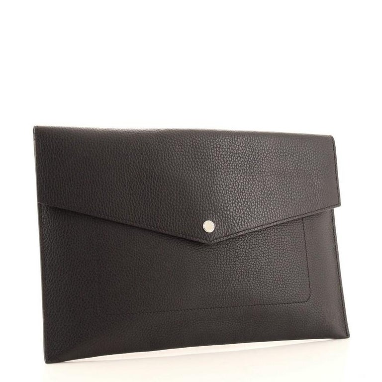 Louis Vuitton Pochette Envelope Taurillon Leather GM at 1stDibs