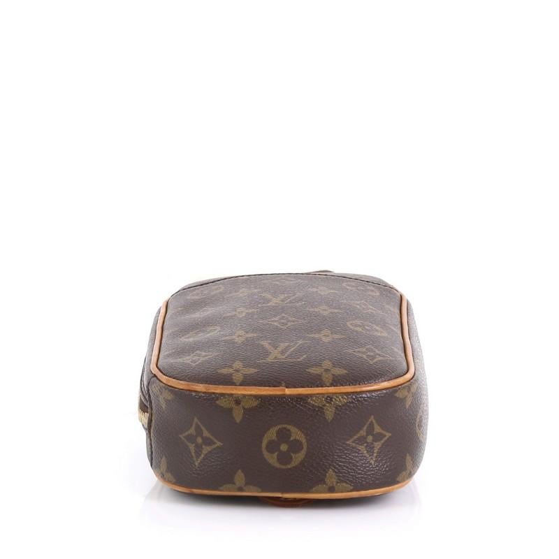 Louis Vuitton Pochette Gange Monogram Canvas In Good Condition In NY, NY
