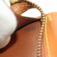 Louis Vuitton Pochette Homme 868414 Brown Leather Clutch