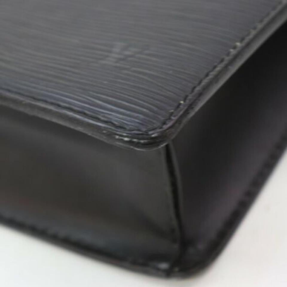 Louis Vuitton Pochette Homme Noir 872977 Black Epi Leather Clutch 3