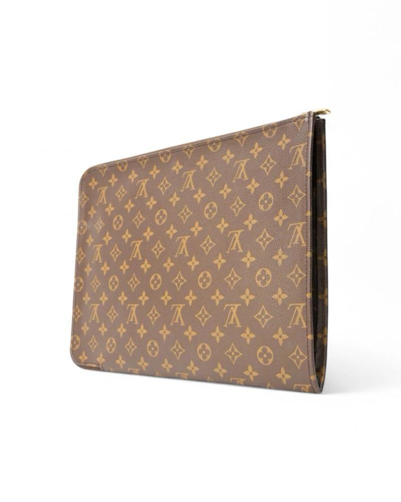Brown Louis Vuitton Pochette Jour GM Monogram en vente