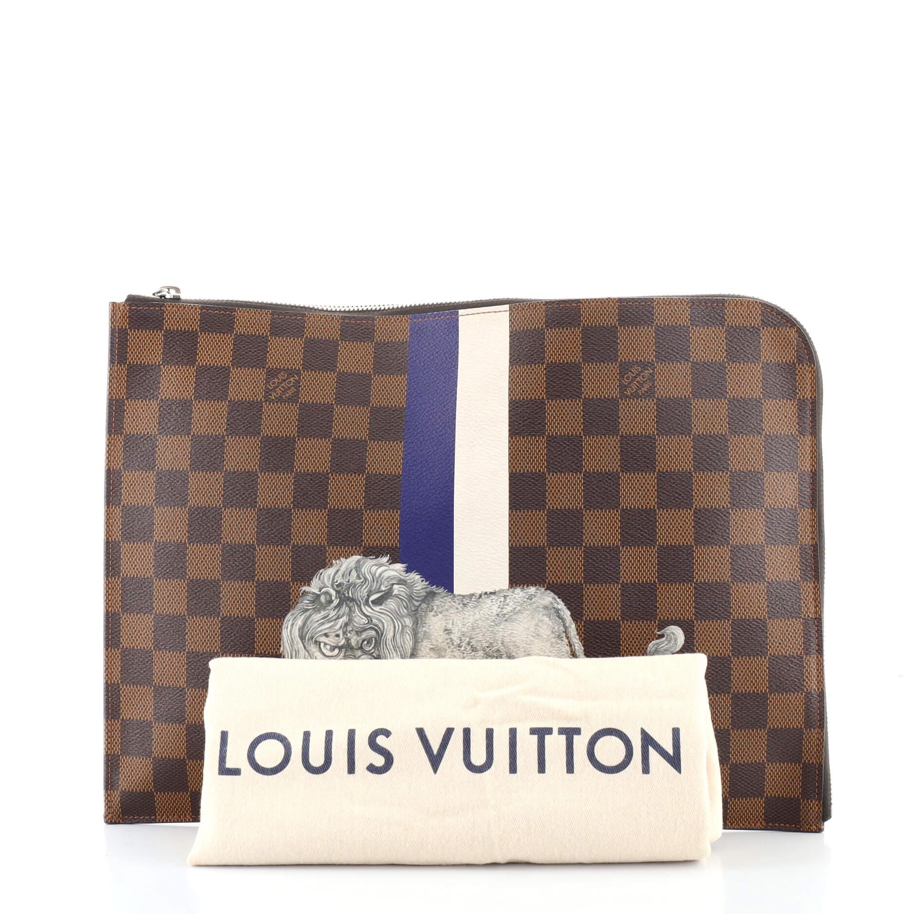 Louis Vuitton - LOUIS VUITTON SAVANE MONOGRAM RHINO LUGGAGE TAG