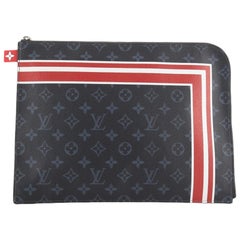 Louis Vuitton Pochette Jour Limited Edition Monogram Cobalt Canvas GM