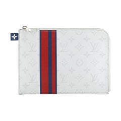 Louis Vuitton Pochette Jour Limited Edition Monogram White Canvas PM