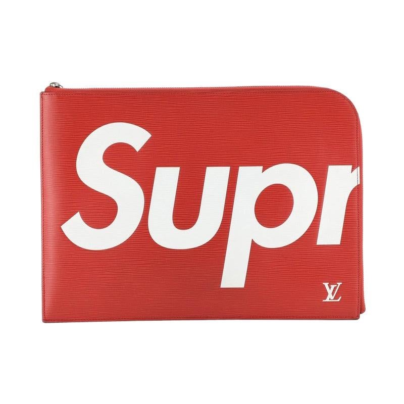 Louis Vuitton Pochette Jour Limited Edition Supreme Epi Leather GM