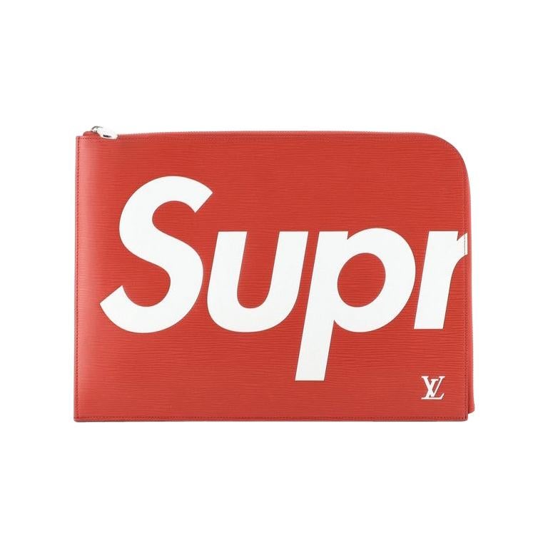 Louis Vuitton Pochette Jour Limited Edition Supreme Epi Leather GM  For Sale