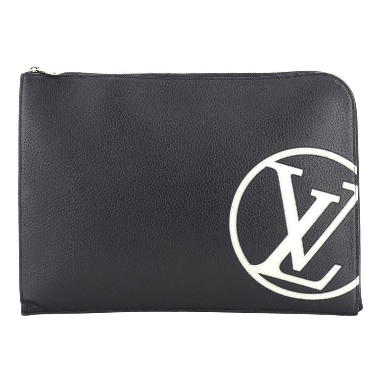 Louis Vuitton Pochette Jour Printed Leather GM at 1stDibs