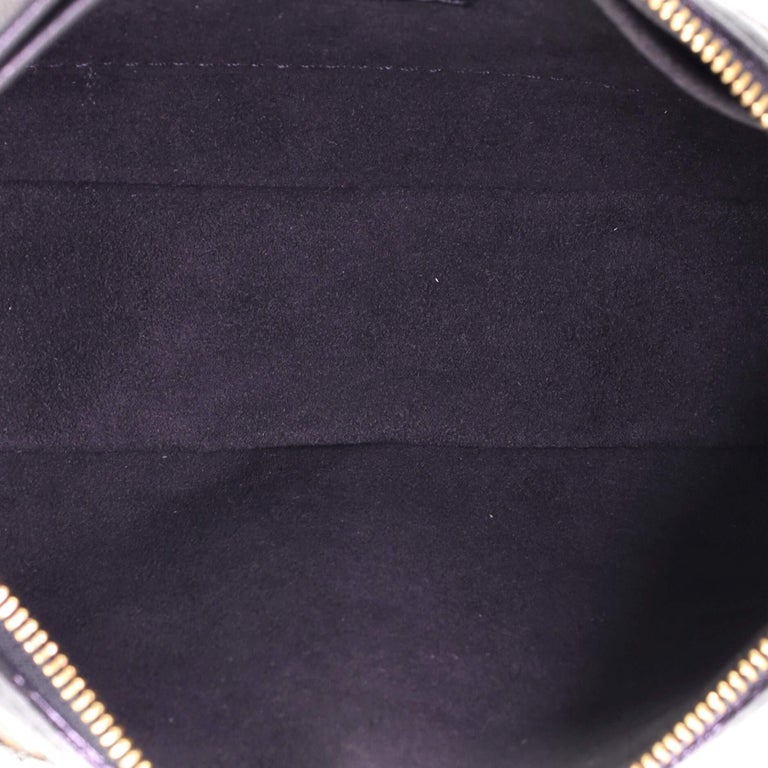 Louis Vuitton Pochette Limited Edition Monogram Eclipse Sequins Small