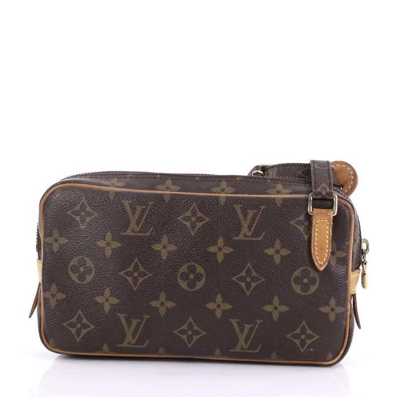 Louis Vuitton Pochette Marly Bandouliere Bag Monogram Canvas In Good Condition In NY, NY