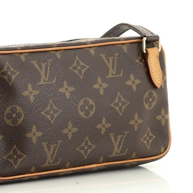 Louis Vuitton Pochette Marly Bandouliere Bag Monogram Canvas 2