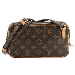 Louis Vuitton Pochette Marly Bandouliere Bag Monogram Canvas