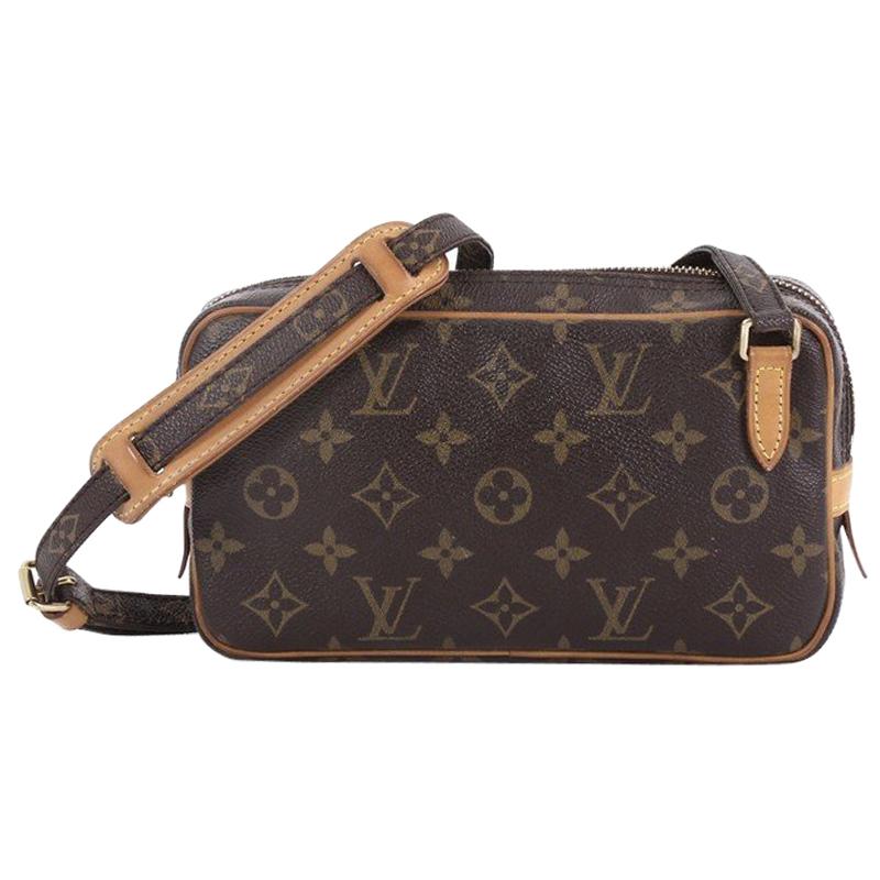 Louis Vuitton Pochette Marly Bandouliere Bag Monogram Canvas