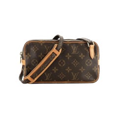 Louis Vuitton Pochette Marly Bandouliere Bag Monogram Canvas