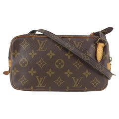 Used Louis Vuitton Pochette Marly Bandouliere Crossbody Bag 32lk712s