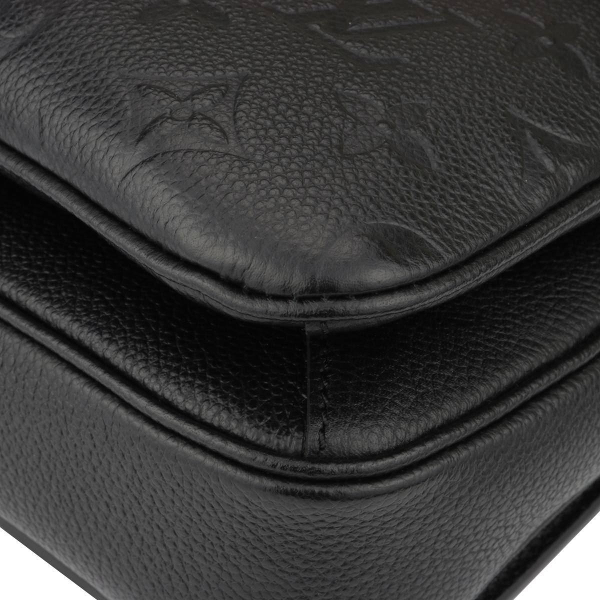 Louis Vuitton Pochette Métis Black Monogram Empreinte Leather with Gold HW 2017 3