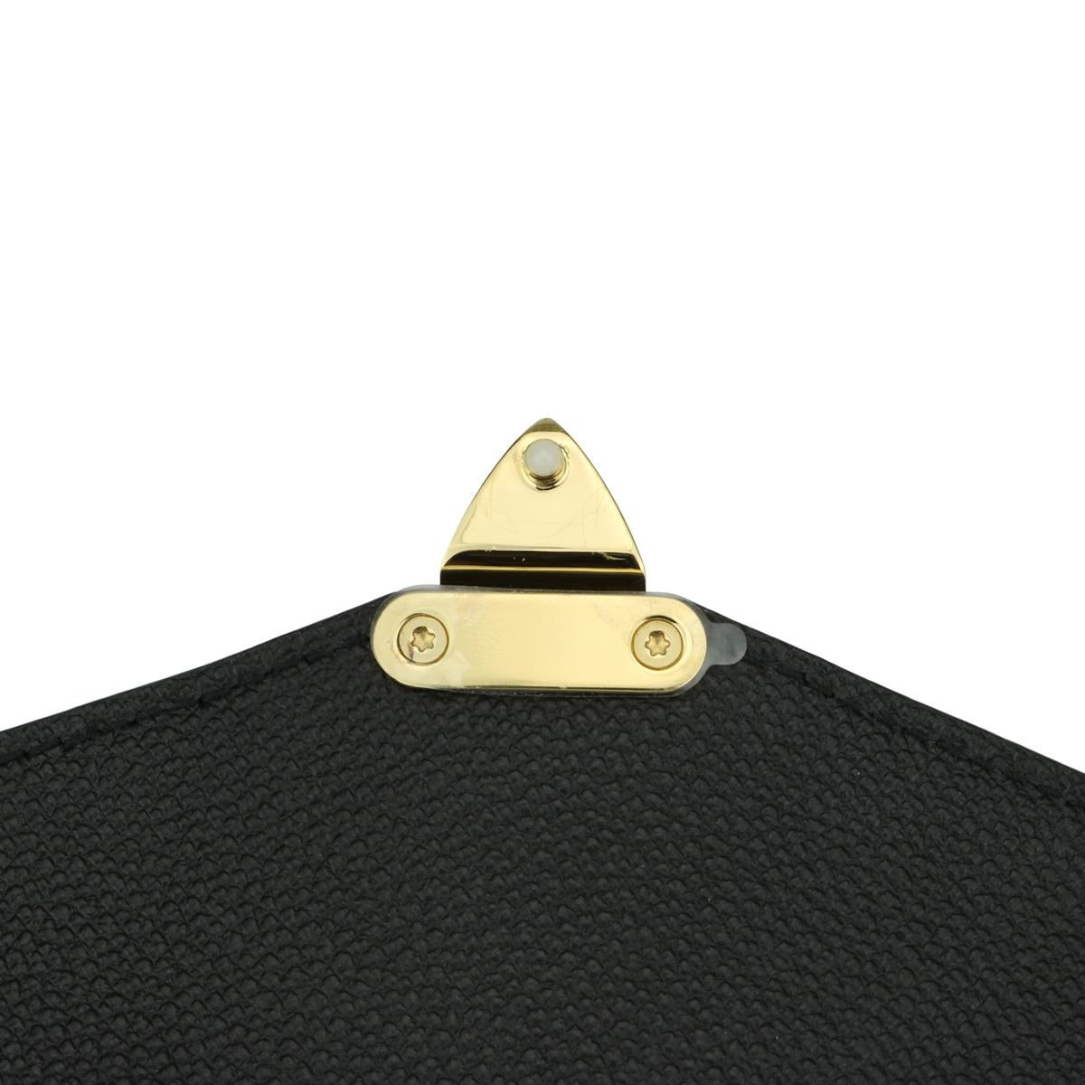 Louis Vuitton Pochette Métis Black Monogram Empreinte Leather with Gold HW 2017 9